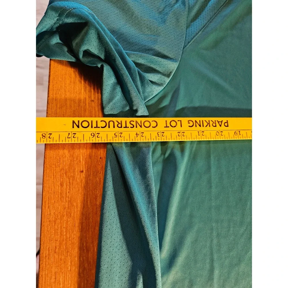 Adidas Primegreen Aeroready Mens 2XL Teal Blue Short Sleeve Golf Polo Shirt